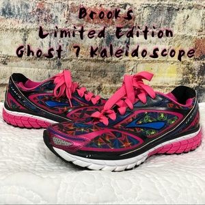 Brooks Ghost 7 Kaleidoscope Running Sneakers Sz 10